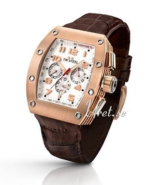 TW Steel Ceo Tonneau Biały/Skóra 52x44 mm CE2003