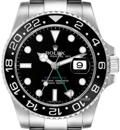 rolex all black gmt